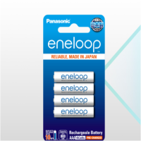 ถ่านชาร์จ 3A enerloopสีขาว 800mAh Panasonic pack4