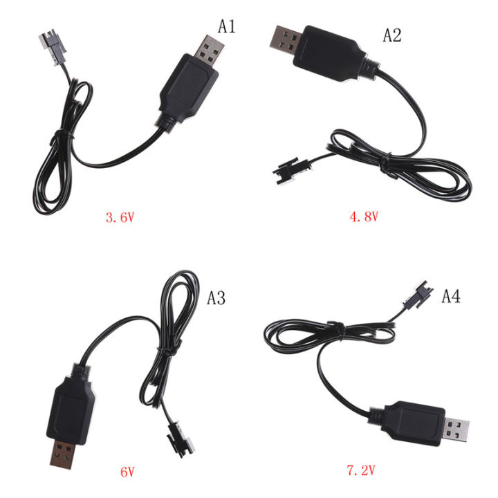 shelleys-usb-ชุดแบตเตอรี่สำหรับของเล่นบังคับด้วยรีโมท-dc-3-6v-7-2v-อะแดปเตอร์ชาร์จในรถยนต์รถสำหรับรีโมทคอนโทรล