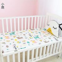 Newborn Baby Crib Fitted Sheet Breathable Boys Bed Mattress Cover Cartoon Infant Toddle Bedding Linen for Cot Size120x65cm