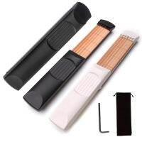 【lz】♟  NOVO Pocket Acoustic Guitar Practice Tool Para Iniciantes 6-fret / 4-fret Fingerboard Chord Trainer Gadget Portátil