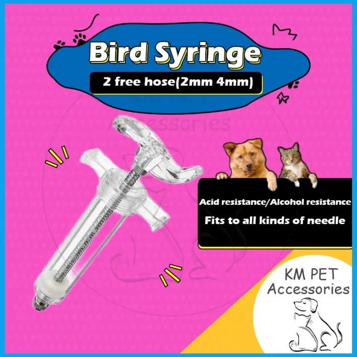 10/20/30/50ML Bird Feeding Syringe Manual Feeding Rearing Medication