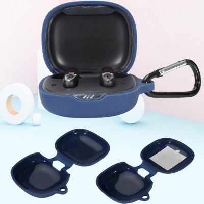 Headphone Protective-Case Compatible for JBL Wave Flex Cover Shockproof-Shell Washable Housing Anti Dust Silicone Sleeve Wireless Earbud Cases
