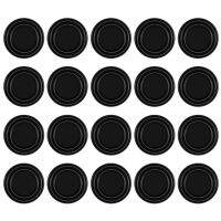 ☇ 10/20Pcs Universal Car Door Shock Absorbing Gasket For Car Trunk Sound Insulation Pad Shockproof Thickening Cushion Stickers