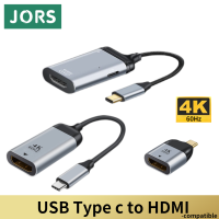 JORS USB Type c to HDMI-compatible Cable Fast Charge 4K HD MHL for Phone Laptop Projector Samsung S9 P40 iPad Pro 2018