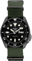 Seiko SRPD91 Seiko 5 Sports Mens Watch Green 42.5mm Stainless Steel