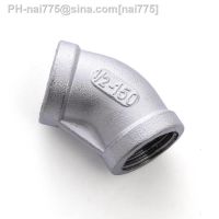 1/4 39; 39; - 2 39; 39; BSP Female Thread 304 Stainless Steel Equal 45 Degree Elbow DN8 - DN50 Water Pipe Fitting SS304 Joint Connector