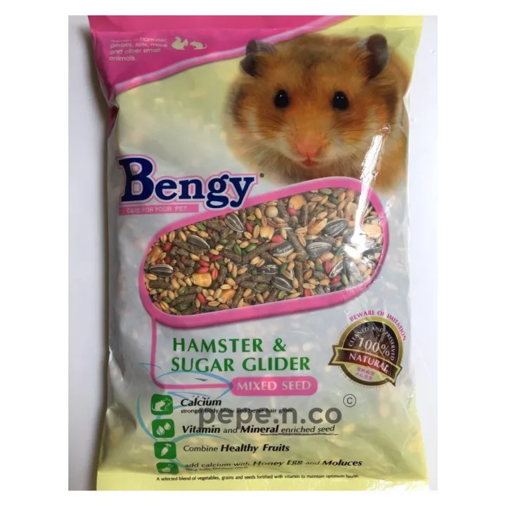 Bengy Hamster Food Mixed Seed Makanan Hamster (1kg) | Lazada