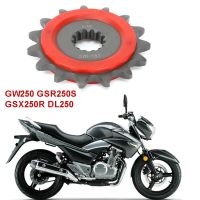 27510-48H10-000เฟืองโซ่ด้านหน้า15ตันสำหรับ Suzuki Inazuma DL250 GSR250S GW250 GW GSR DL 250