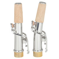 Saxofone Straight E Curvo Boca Diâm,Sax Soprano,Acessórios Para Instrumentos De Sopro,Ouro E Prata,2ชิ้น