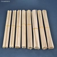 ❀❣❈ 2-50pcs Round Wooden Stick For Craft Food Ice Lollies And Model Making Cake Dowel Kids DIY Building Model Tools 10/15/20/30cm