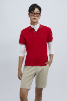 ESP เสื้อโปโลลายเฟรนช์ชี่ ผู้ชาย สีแดง | Frenchie Polo Shirt | 3713