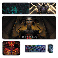 Game Diablo 4 IV Large Mouse Pad Lilith Inarius Necromancer Mousepad Computer Keyboard Padding Gaming Accessories Desk Mat XXL