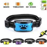 Pet Dog Anti Barking Device USB Electric Ultrasonic Dogs Training Collar Dog Stop Barking Vibration Anti Bark Collar Dropship