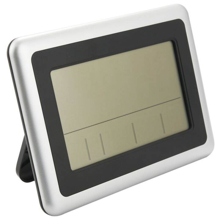 Large Display Digital Wall Clock,Silent Desk Shelf Clocks Battery