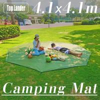 [Top Lander] 4x4 Large Groundsheet Camping Polygonal Waterproof Ground Sheet 3x3 Octagonal Footprint Hexagonal Picnic Mat Big Sleeping Pads