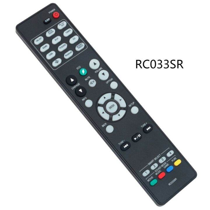 สินค้าใหม่-rc033sr-รีโมทคอนโทรลทดแทนสำหรับเครื่องรับสัญญาณเสียงรอบทิศทางสำหรับ-rc033sr-marantz-sr1505-1506-1507-sr5007-5008-5009-5012-5015-av