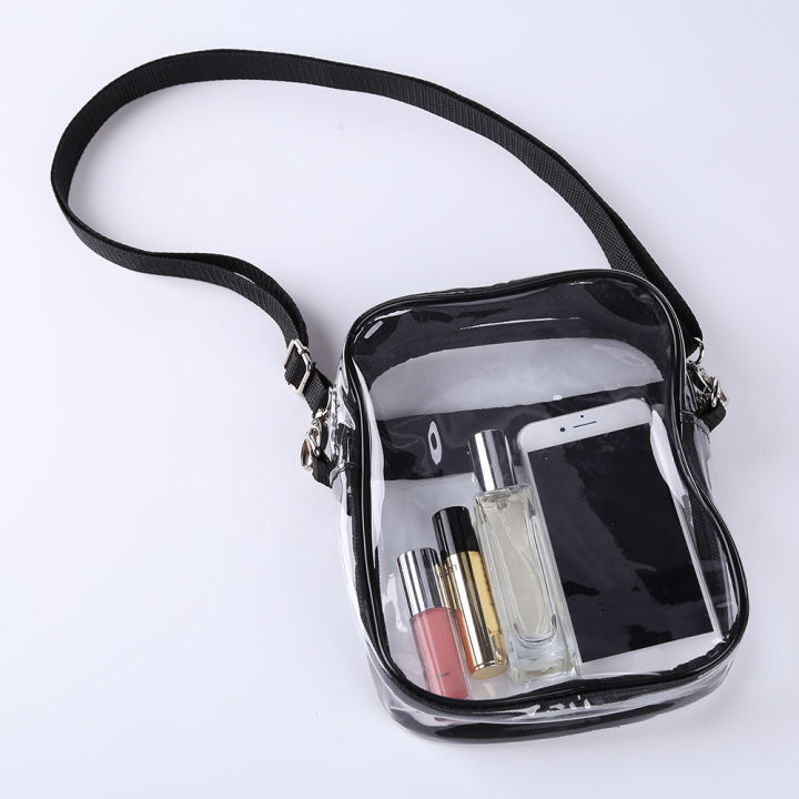 ready-กระเป๋าถือใบเล็กสำหรับชายหญิง-กระเป๋าถือกระเป๋าแมสเซ็นเจอร์แบบโปร่งใสชายหาดสำหรับเดินทางลำลอง