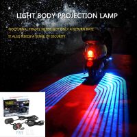 Motorcycle Led Angel Wing Lamps Spotlight Welcome Door Courtesy Light Angel Wing Projector Modified Decorative Light Accessories