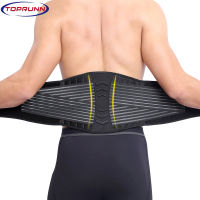 TopRunn Lumbar Waist Support Belt Strong Lower Back ce Support Corset Belt Waist Trainer Sweat Belt for Sports Pain Relief