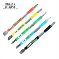 Multifunction Dismantle Set RELIFE RL-049A Remove Cell Phone CPU Battery Plastic Shell Remove Glue Tin Scraping Anti-static Tool Tool Sets