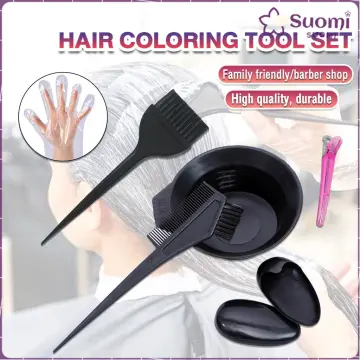 9pcs Household Tools Hair Dye Tools Hair Tint Bowl Hair Mixing