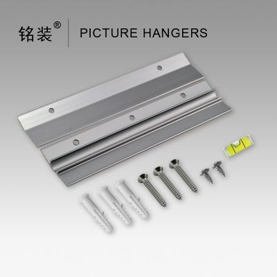 【CW】 6 quot; Heavy-Duty Mirror and Picture Hanger for paintings Z Bar frame Supports 50 Pallet or Panel Wall Mount Bracket