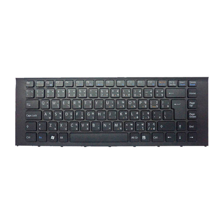 สินค้าคุณสมบัติเทียบเท่า-คีย์บอร์ด-โซนี่-sony-keyboard-ภาษาไทย-อังกฤษ-พร้อมเฟรม-สำหรับรุ่น-vpc-ea-vpcea