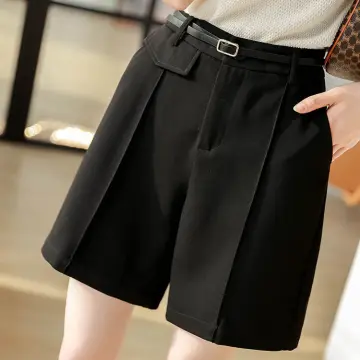 Ladies long hot sale loose shorts