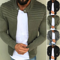 2021 Autumn Winter Men Fleece er Jacket Coat Male Velvet Zipper Coat Long Sleeve Outwear Plus Size Casual Clothes