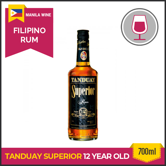 Tanduay Superior 12 Year Old Filipino Rum | Lazada PH