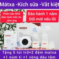 [Phiên Bản M05 Mới Nhất] Máy Hút Sữa Điện Đôi ICHIKO Nhật Bản(Massage Kích sữa Vắt Kiệt) thumbnail