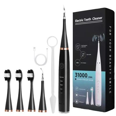 【CW】ﺴ◄✖  Electric Toothbrush Vibrator Super Teeth Cleaner Whitening Instrument Tartaro Remover USB