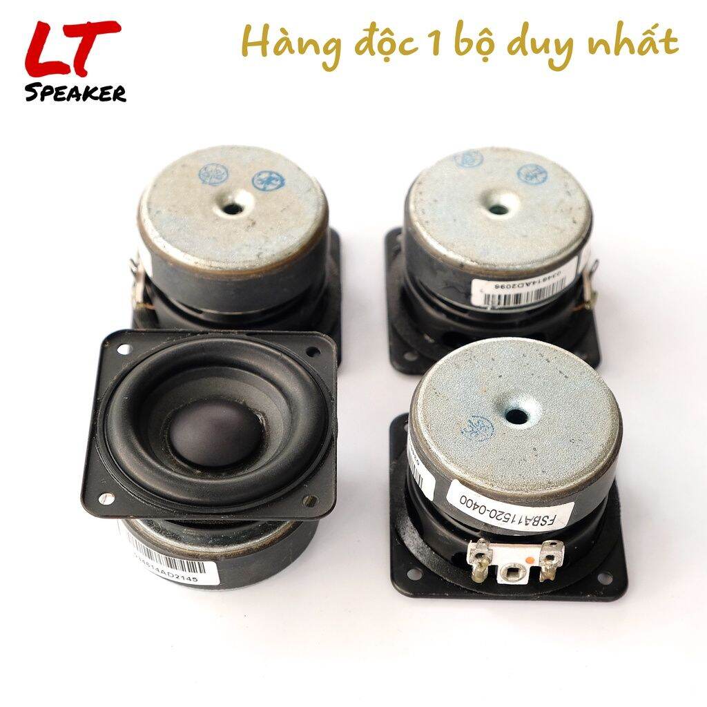 Combo 4 loa toàn dải 2inch tháo Polk Audio Camden Square 6 Ohm 10W