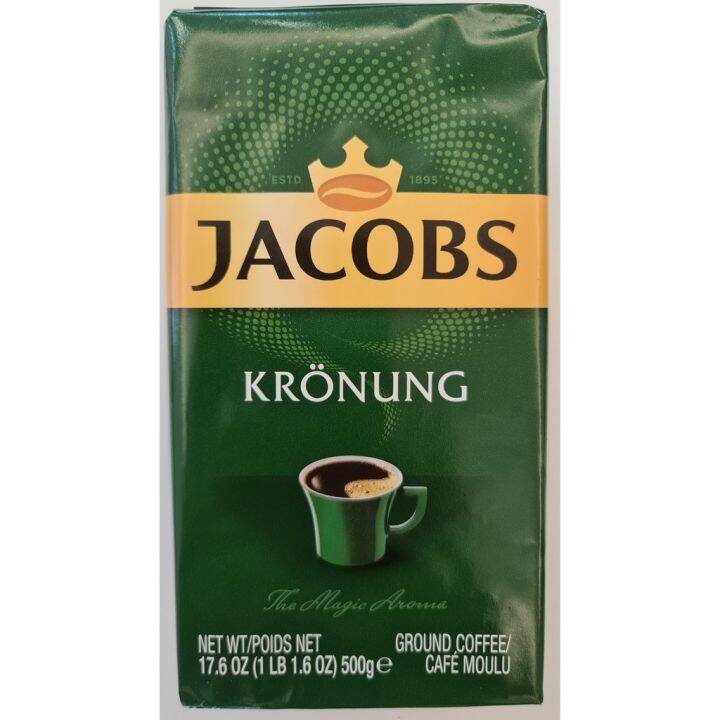 Lucie Jacobs Douwe Egberts Kronung Ground Coffee 500g (Ready Stock ...