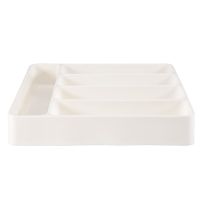 New Kitchen Drawer Organizer Tray Spoon Cutlery Separation Finishing Storage Box Cutlery Kitchen Storage Organization