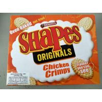 ?For you? Arnotts Shapes Chicken Cracker ขนมปัง อบกรอบ กลิ่นไก่ และ หัวหอม 175 กรัม