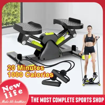 Mini Stepper with LCD Monitor-Quiet Fitness Stepper with