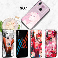 Casing หรับ OPPO F5 A73 F7 F9 Pro A7X F11 F17 F19 A74 A95 Pro Find X3 Pro Lite Neo R9 R9s F1 Plus A76 Reno 7 7Z 6Z EL34 Darling in the Franxx Anime Pattern Phone เคสโทรศัพท์