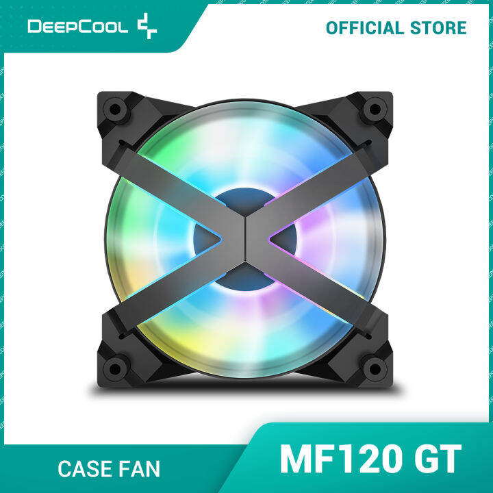 DeepCool MF120GT 3x120mm PWM Case Fans Radiator Fans, Motherboard
