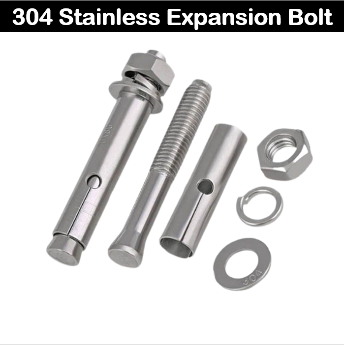 B&N 304 Stainless Expansion Bolt/ Stainless Dyna Bolt / Expansion Bolt / Anchor Bolt Lazada PH