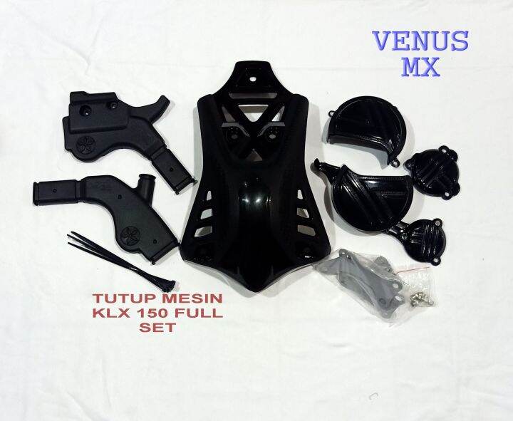 Full Set Tutup Mesin Cover Mesin Engineguard Klx Bf Dt Lazada