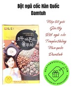 Bột ngũ cốc Hàn Quốc Damtuh- Hộp 50 Gói 900G