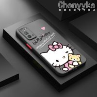 Chenyyka เคสปลอกสำหรับ Samsung Galaxy Note 20 ultra เคสกรณีการ์ตูนน่ารักคิตตี้แมวฝ้าใสฮาร์ดโทรศัพท์ปลอกเด็กผู้หญิงกันกระแทกซิลิโคนเต็มปกหลังกล้องป้องกันกรณี