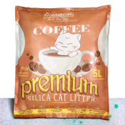 Meowcat- Cát thủy tinh cho mèo hương cà phê 5l Silica gel cat litter