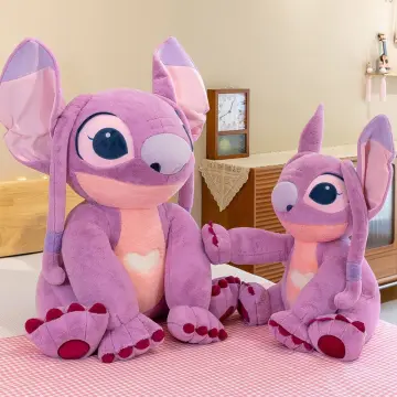 Cute Cartoon Stitch and Angel Couple Ceramics Action Figure Dolls