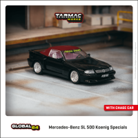 Tarmac Works 1/64 GLOBAL64 Mercedes-Benz SL 500 Koenig Specials Black