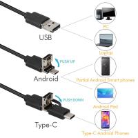 【Sell-Well】 5.6มิลลิเมตรเลนส์ USB C กล้อง Endoscope ที่มี6 Leds Ip67งูกล้อง Endoscope สำหรับซ่อมรถ Borescope