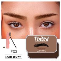 Eyebrow Gel Wax Brow Soap Set with Brush 4 Color Tint Eyebrow Enhancer Natural Makeup Soap Brow Sculpt Lift Make-up for Women Hand Tool Parts Accessor