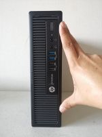 คอมพิวเตอร์มือสอง Mini PC HP  EliteDesk 800 G1 USDT CPU Core i5 Gen 4 รับประกันนาน 3 เดือน ลงโปรแกรม พร้อมใช้งาน