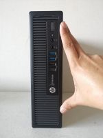 คอมพิวเตอร์มือสอง  Mini PC  รุ่น HP Elitedesk 800G1 USDT   CPU Core i5 Gen 4 ฮาร์ดดิสก์ SSD ของใหม่ ลงโปรแกรมพื้นฐาน พร้อมใช้งาน